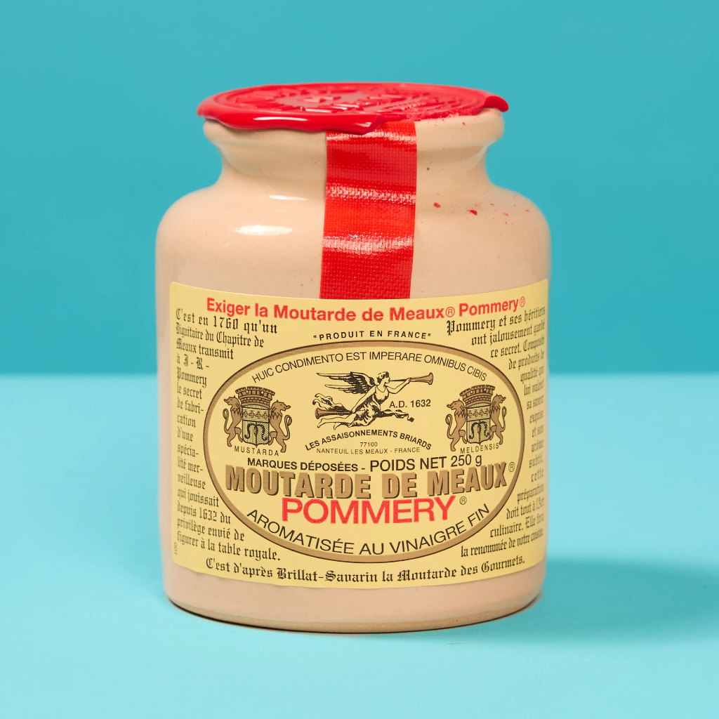 Meaux Mustard, Pommery Wax, 250g