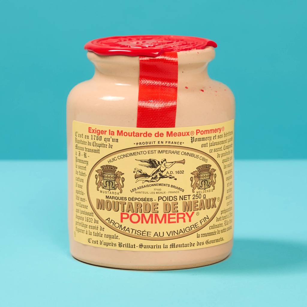 Meaux Mustard, Pommery Wax, 250g