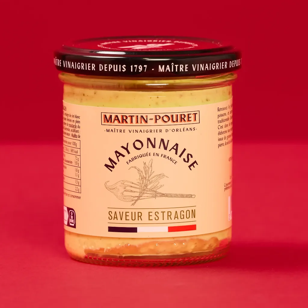 Mayo à la moutarde estragon 170g martin pouret