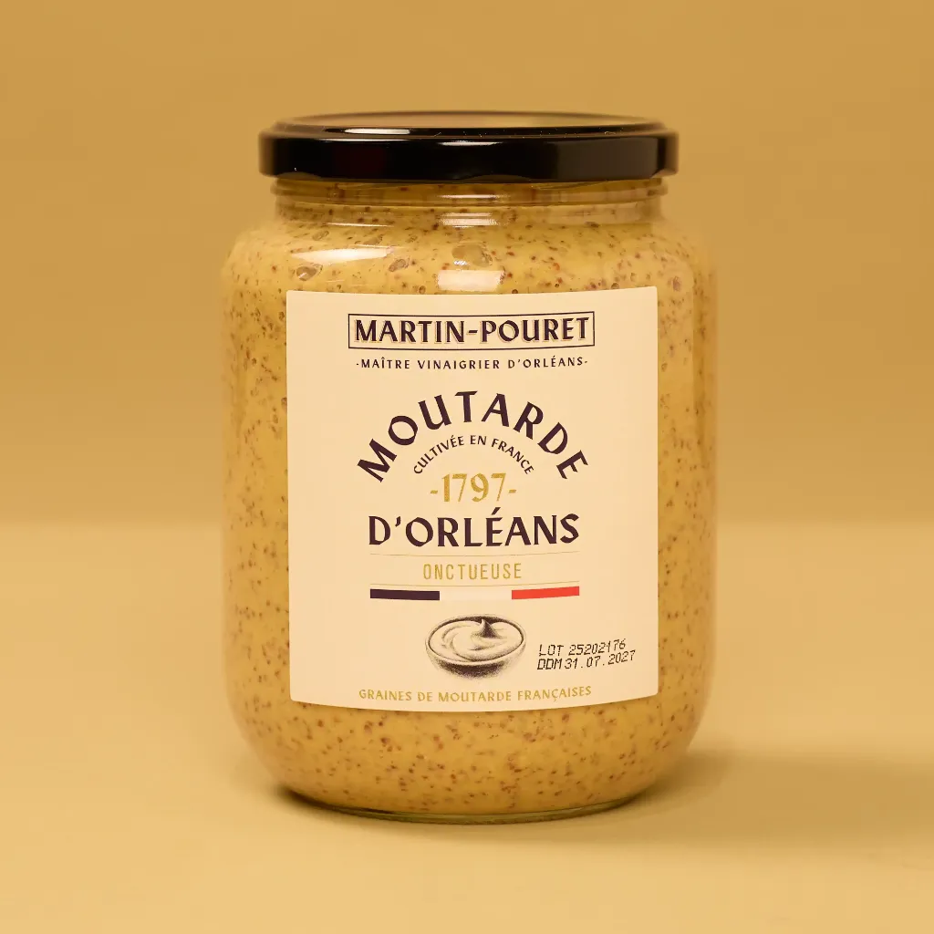 Moutarde onctueuse 850g martin pouret