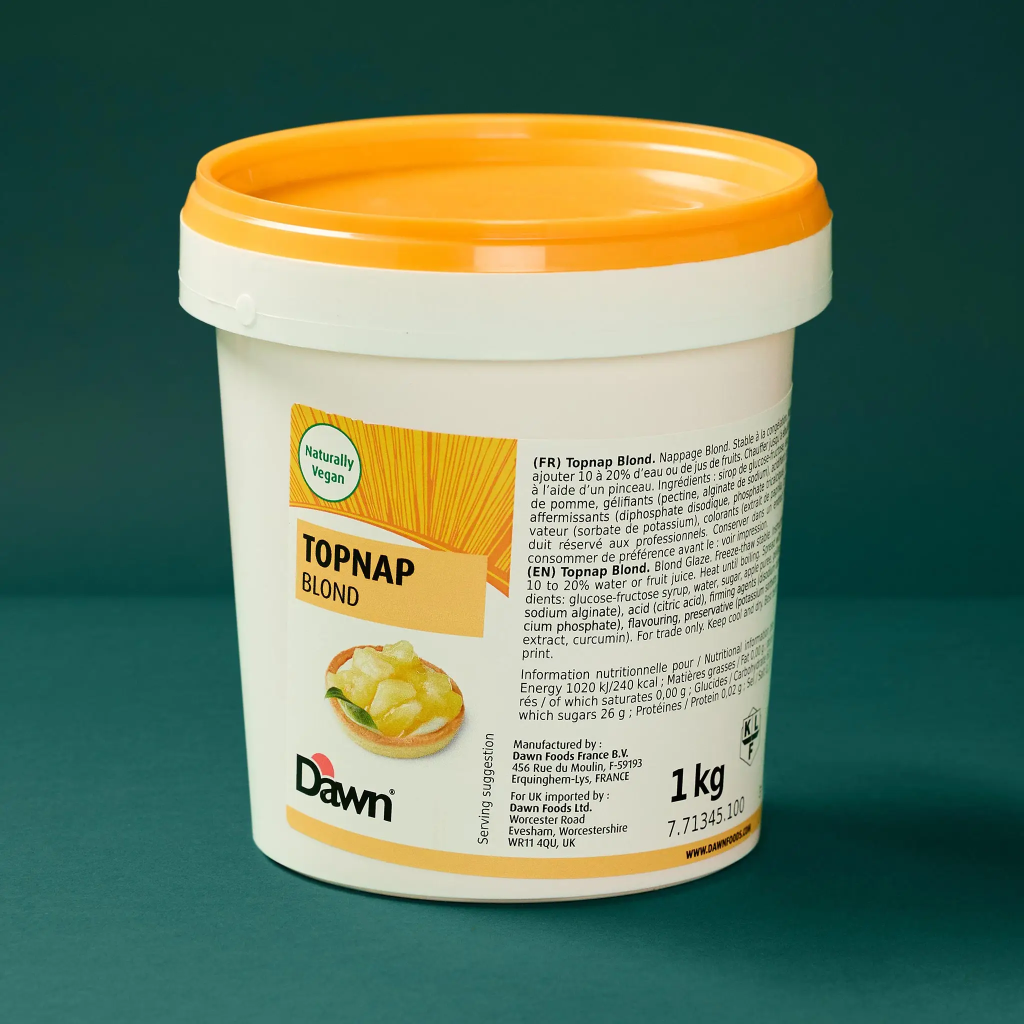 Supernap 1kg tub of blond top coat