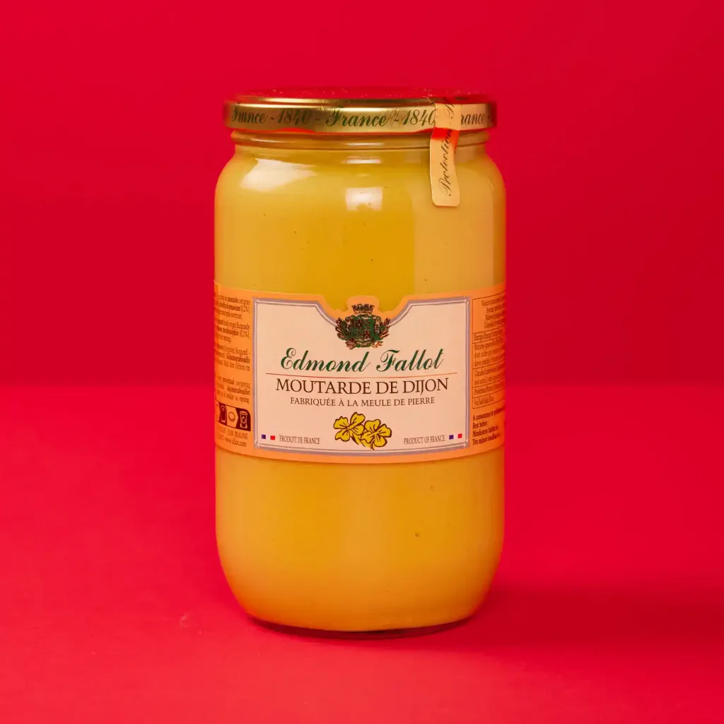 MOUTARDE de Dijon    E.Fallot  85cl    FALLOT