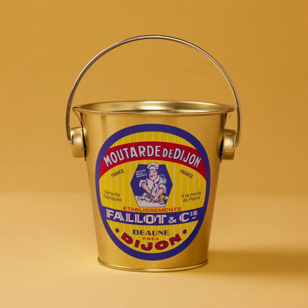 Dijon mustard baby fallot 450g fallot