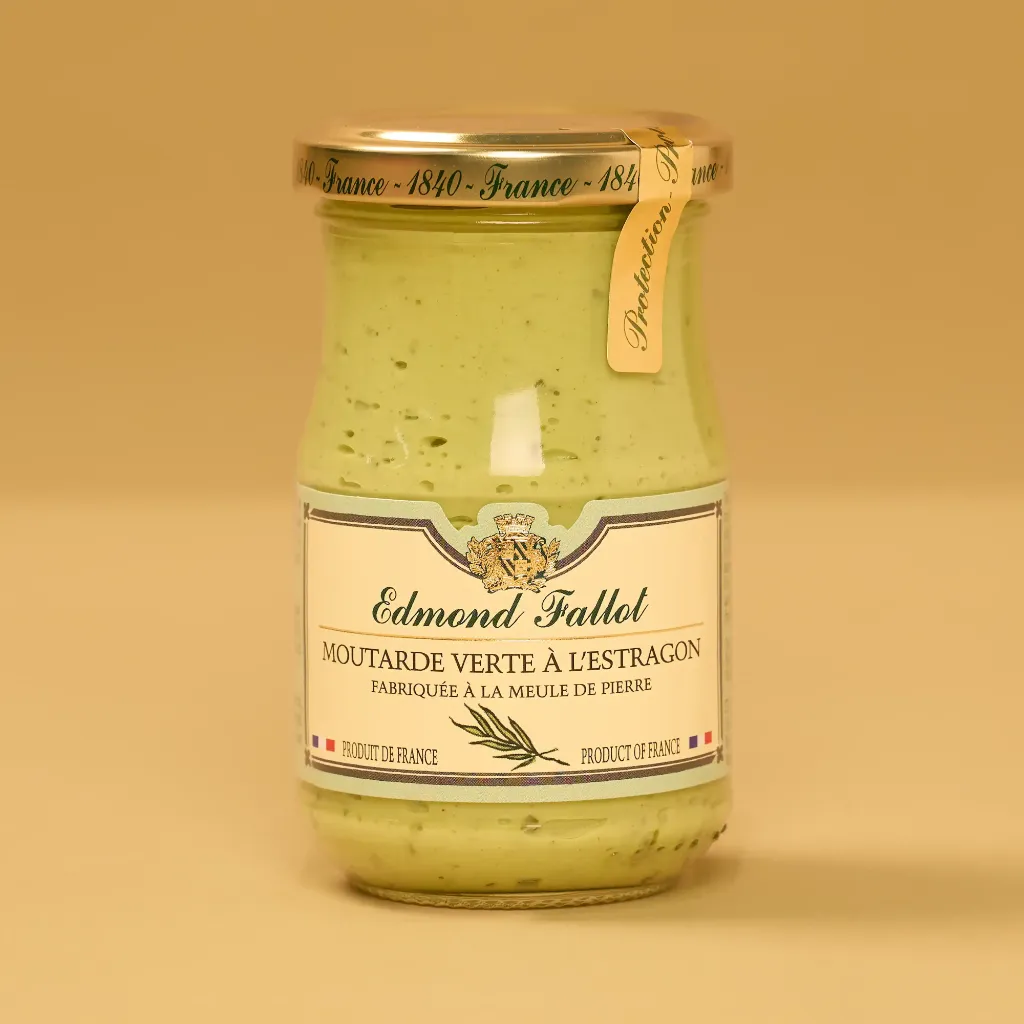 Moutarde verte à l'estragon 21cl fallot