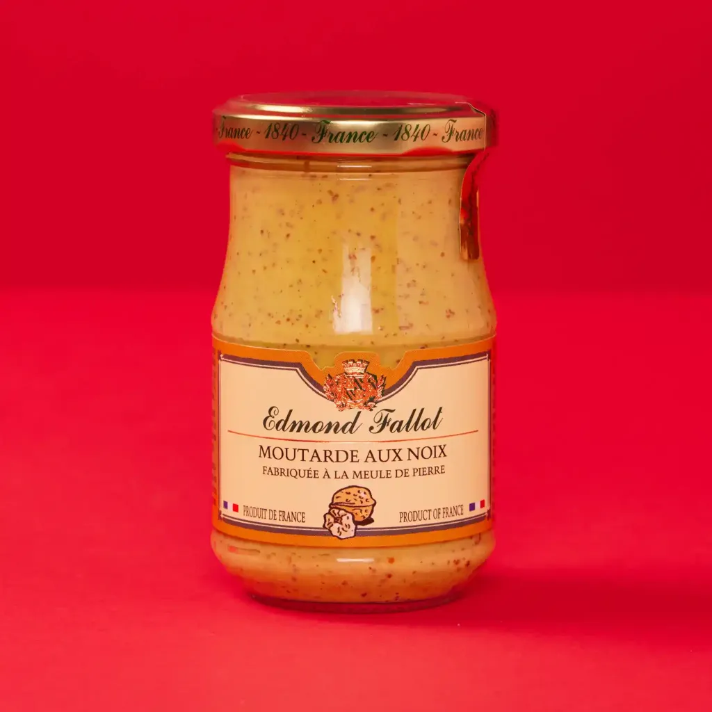 Moutarde de dijon aux noix     21cl    fallot