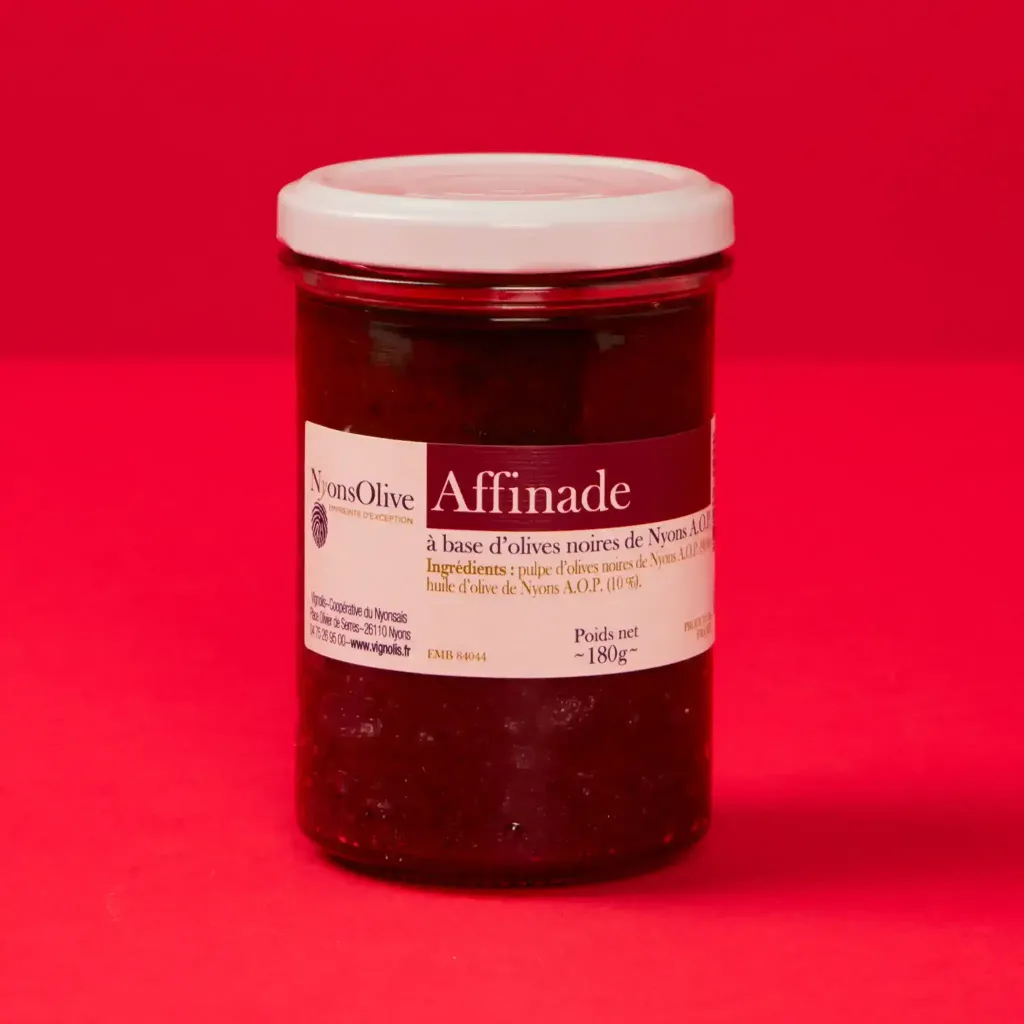 Nyons black olive affinade 180g vignolis