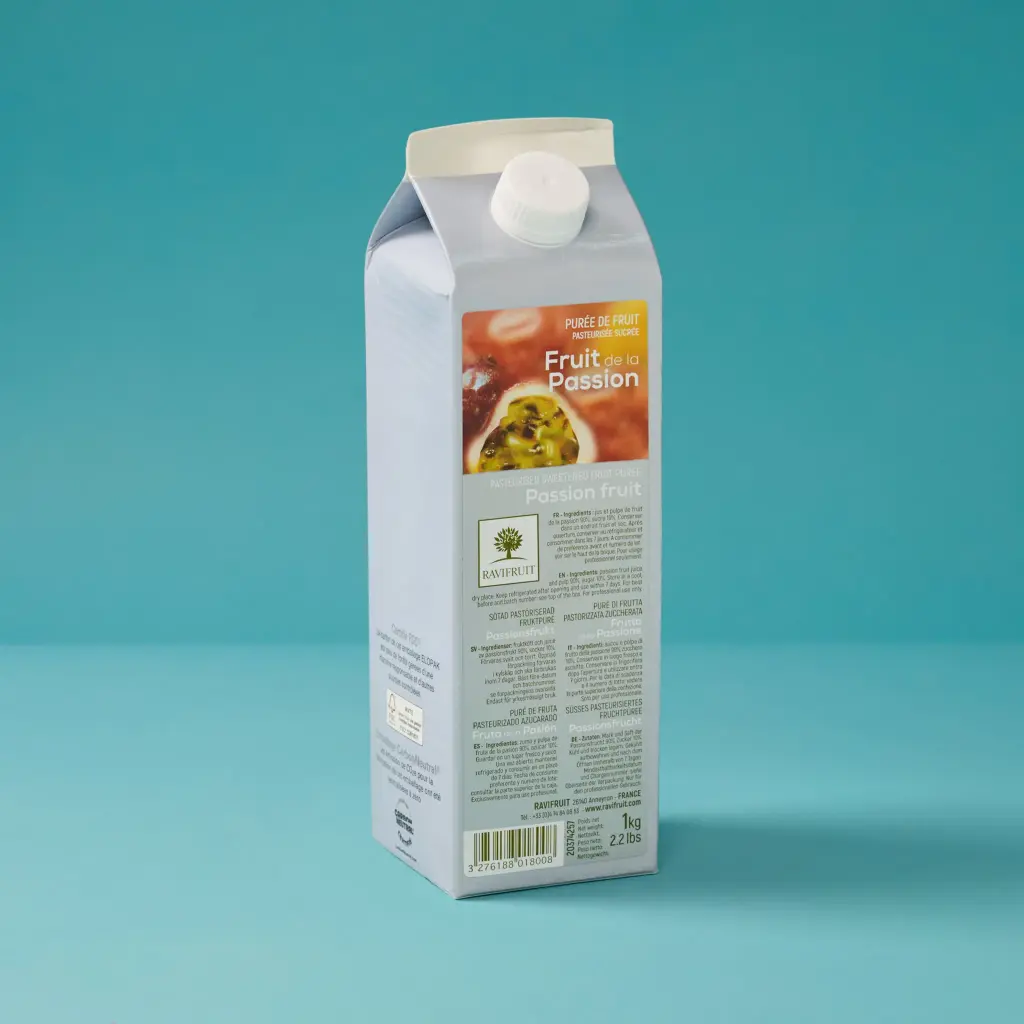 Ambient Passion Fruit Purée 1kg Ravifruit