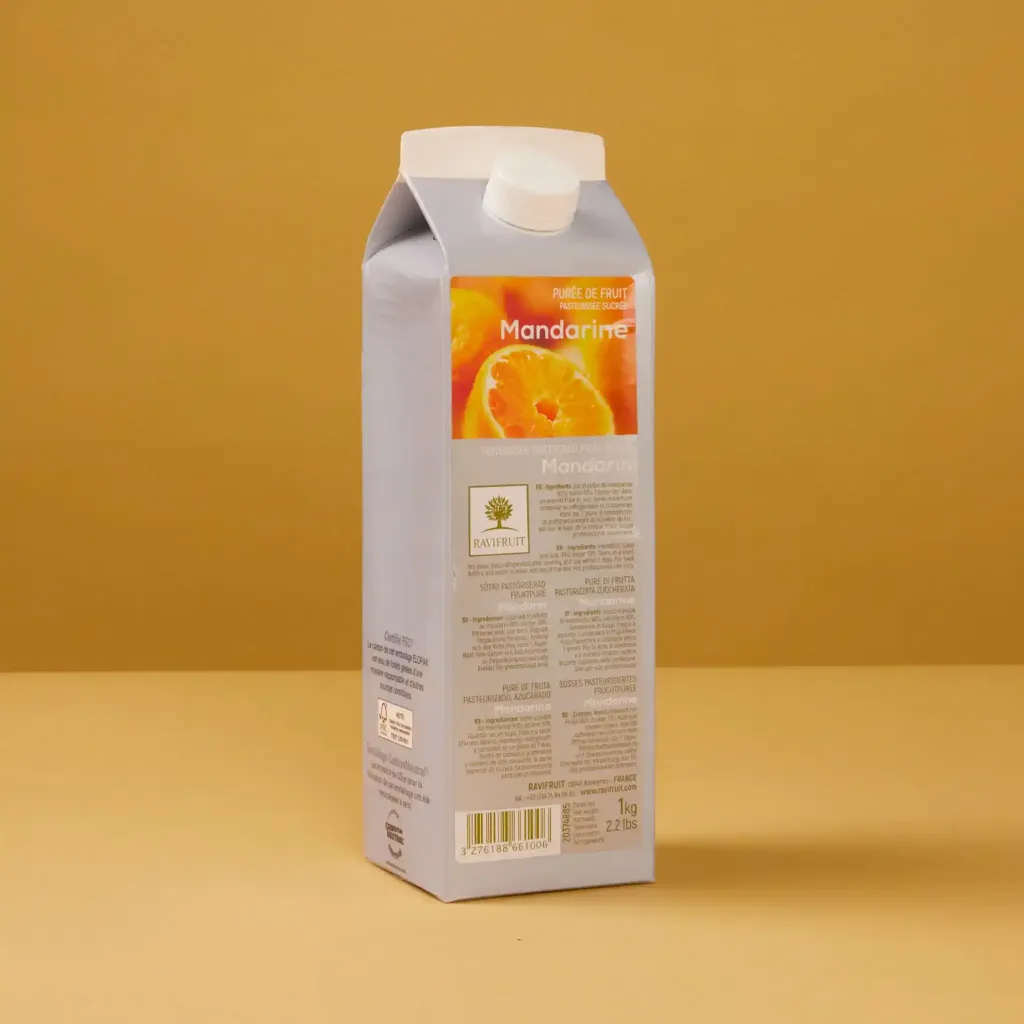 Purée de mandarine ambiante 1kg ravifruit