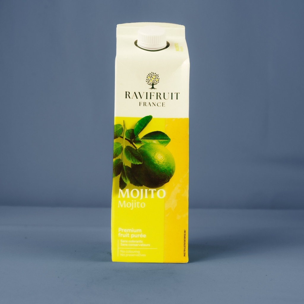 Purée   de MOJITO     ambiante  1kg    RAVIFRUIT