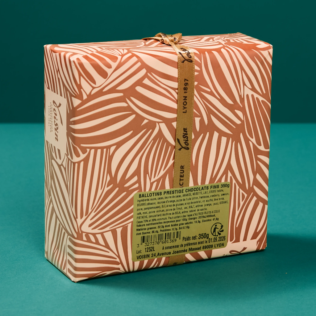 Ballotin prestige 35 chocolats 350g  Voisin