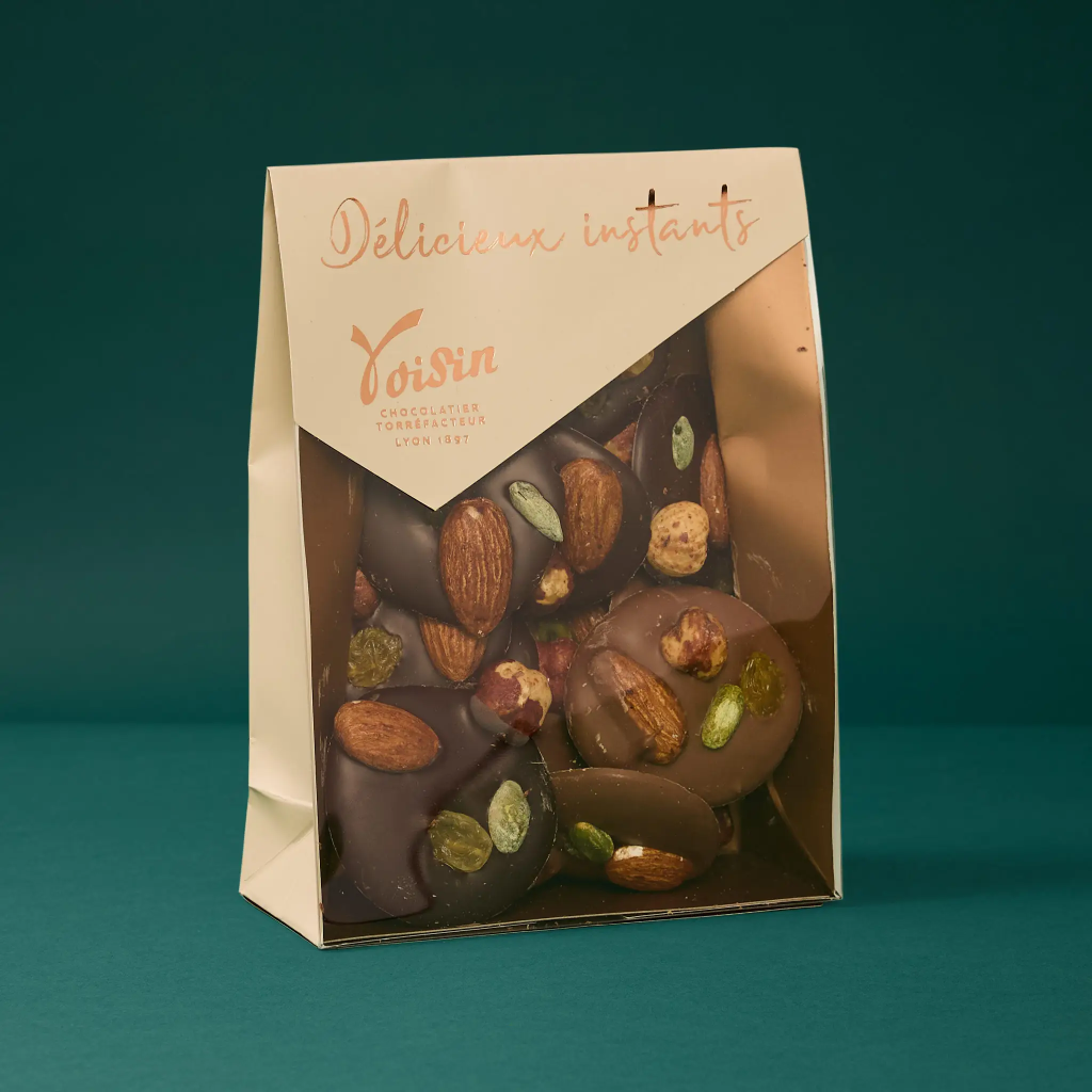 Pochette mini-mendiants        200g    VOISIN