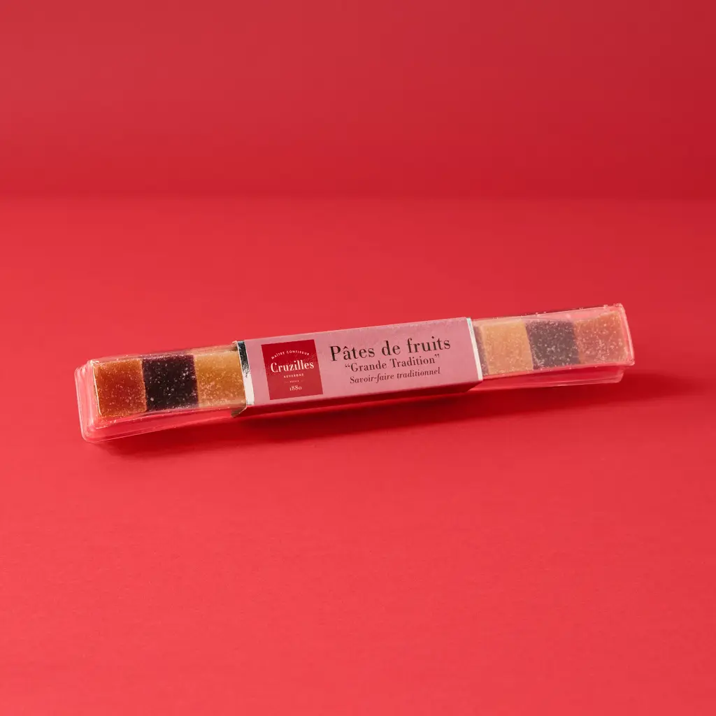 PATE de FRUIT Pavés Tradition  140g    CRUZILLE