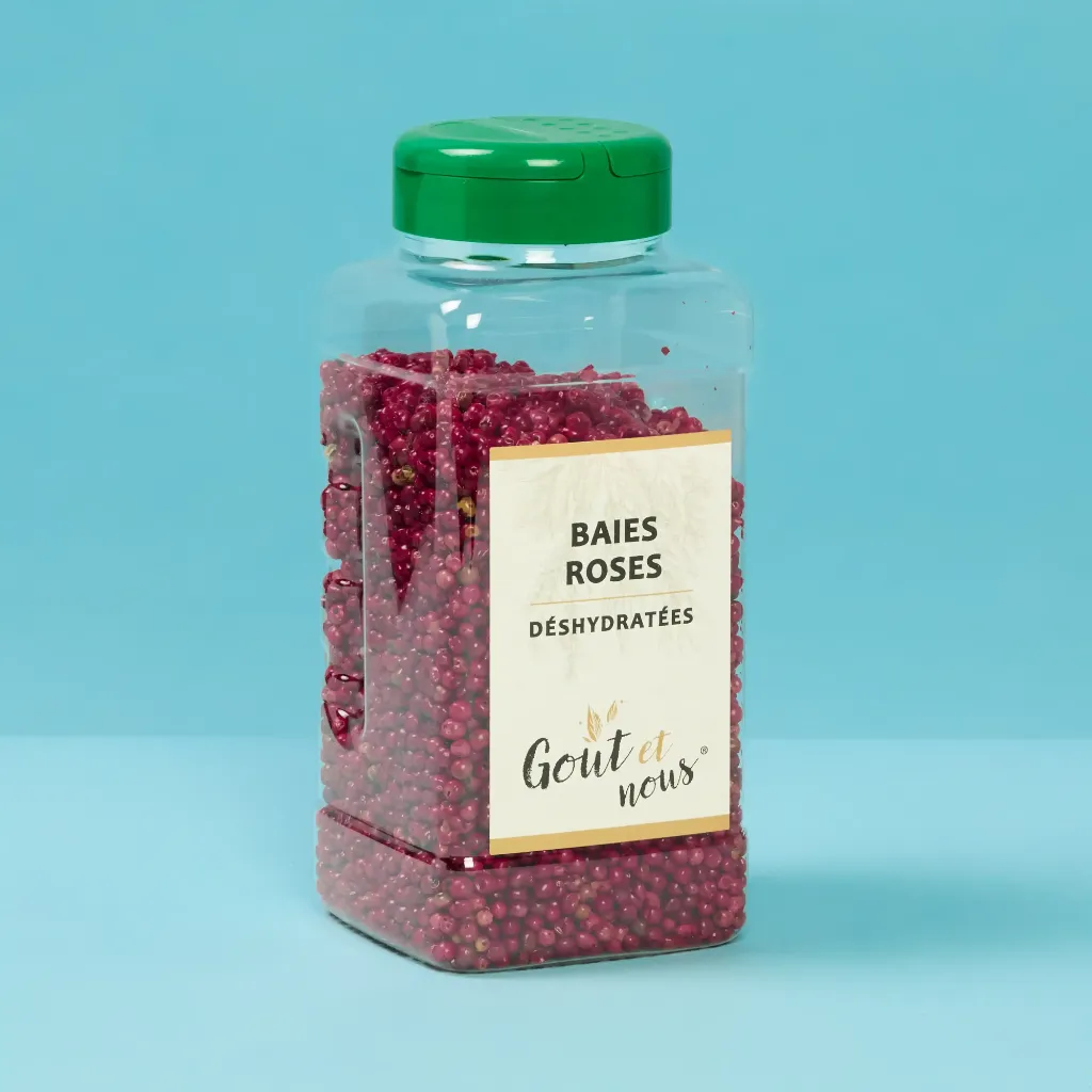 Baies roses déshydratées bl 220g india