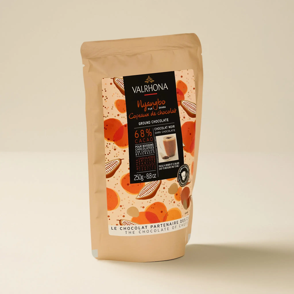 Valrhona Nyangbo Chocolate Shavings 250g