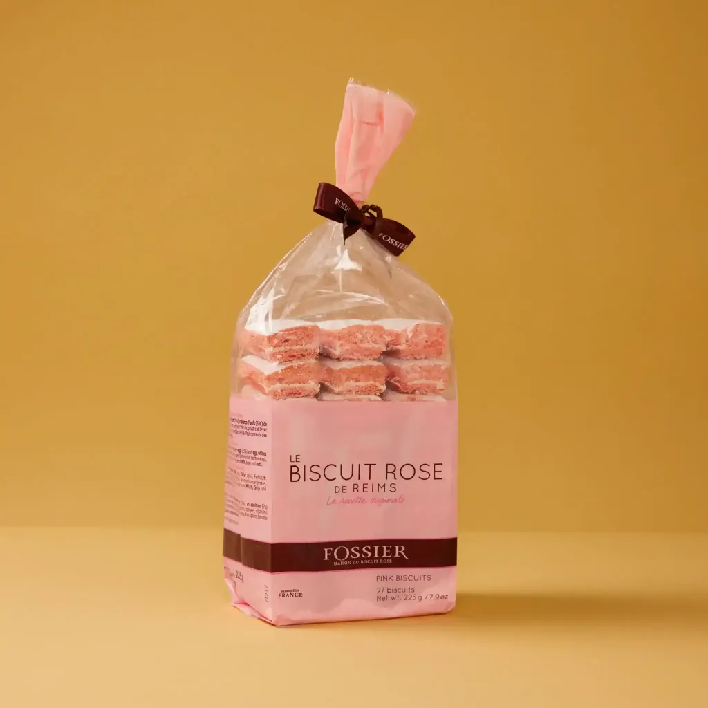 Reims pink biscuit 225g Fossier