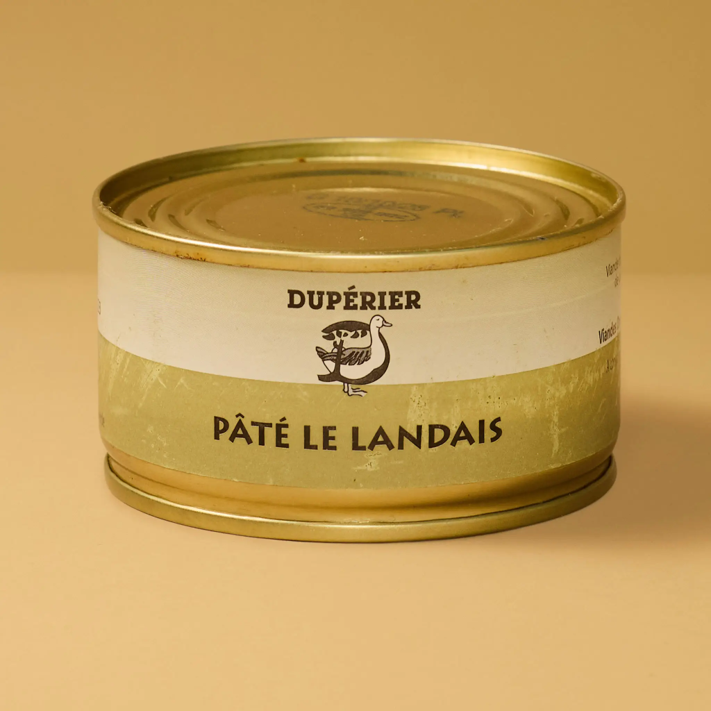Pâté “Le landais” foie canard 130g Duperrier