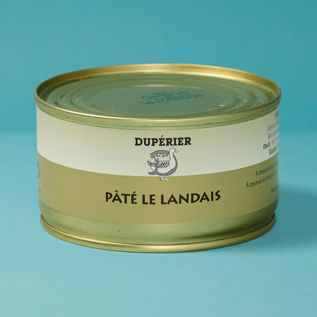 Pâté “Le landais” foie canard 190g Duperrier