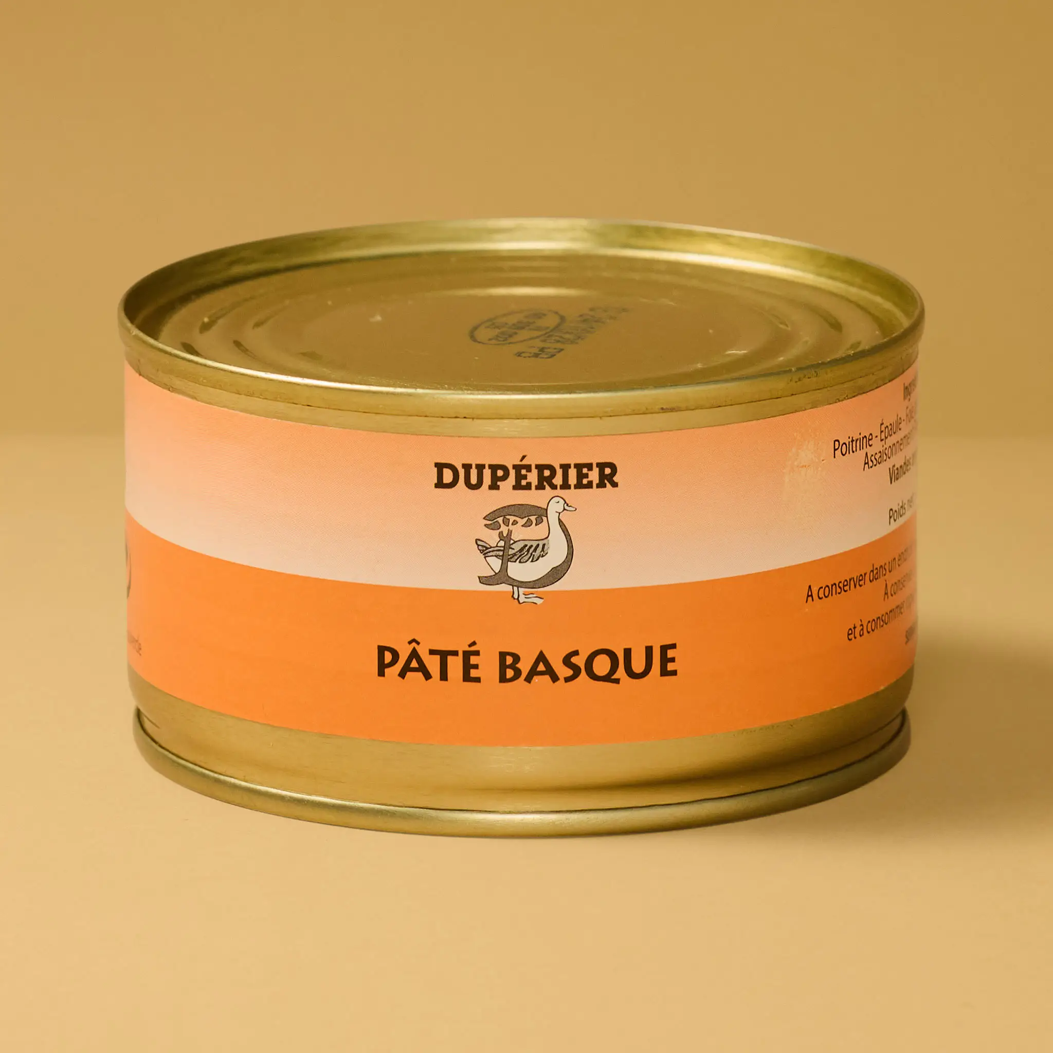 PATE BASQUE 195g  DUPERRIER