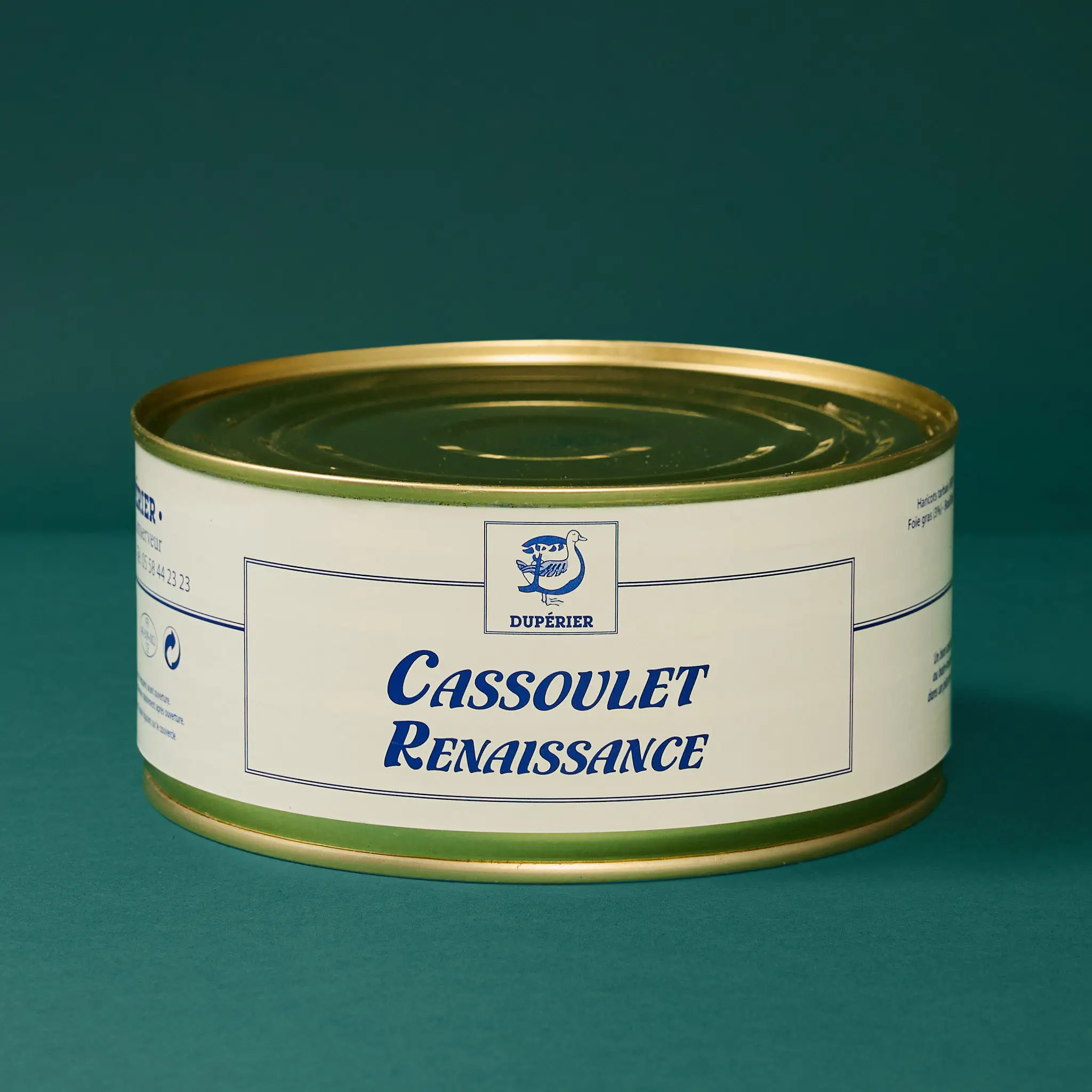 CASSOULET RENAISSANCE (aux tarbais)    DUPERIER