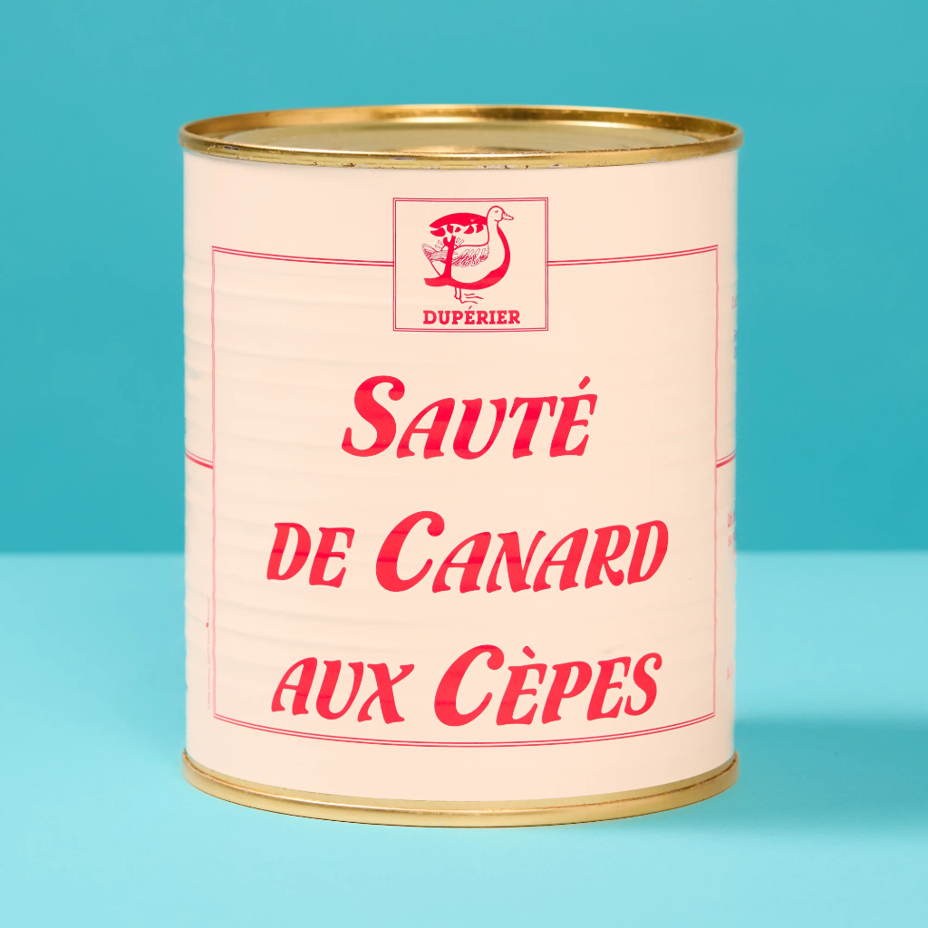 Saute de canard aux cepes   