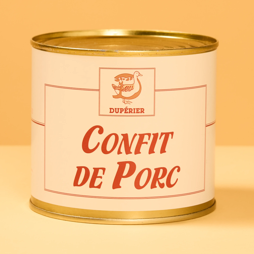 Confit de porc   600g    