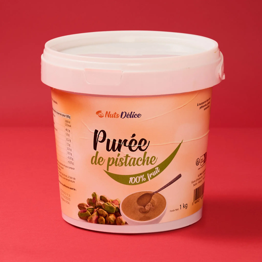 Purée 100% pistache brute 1kg
