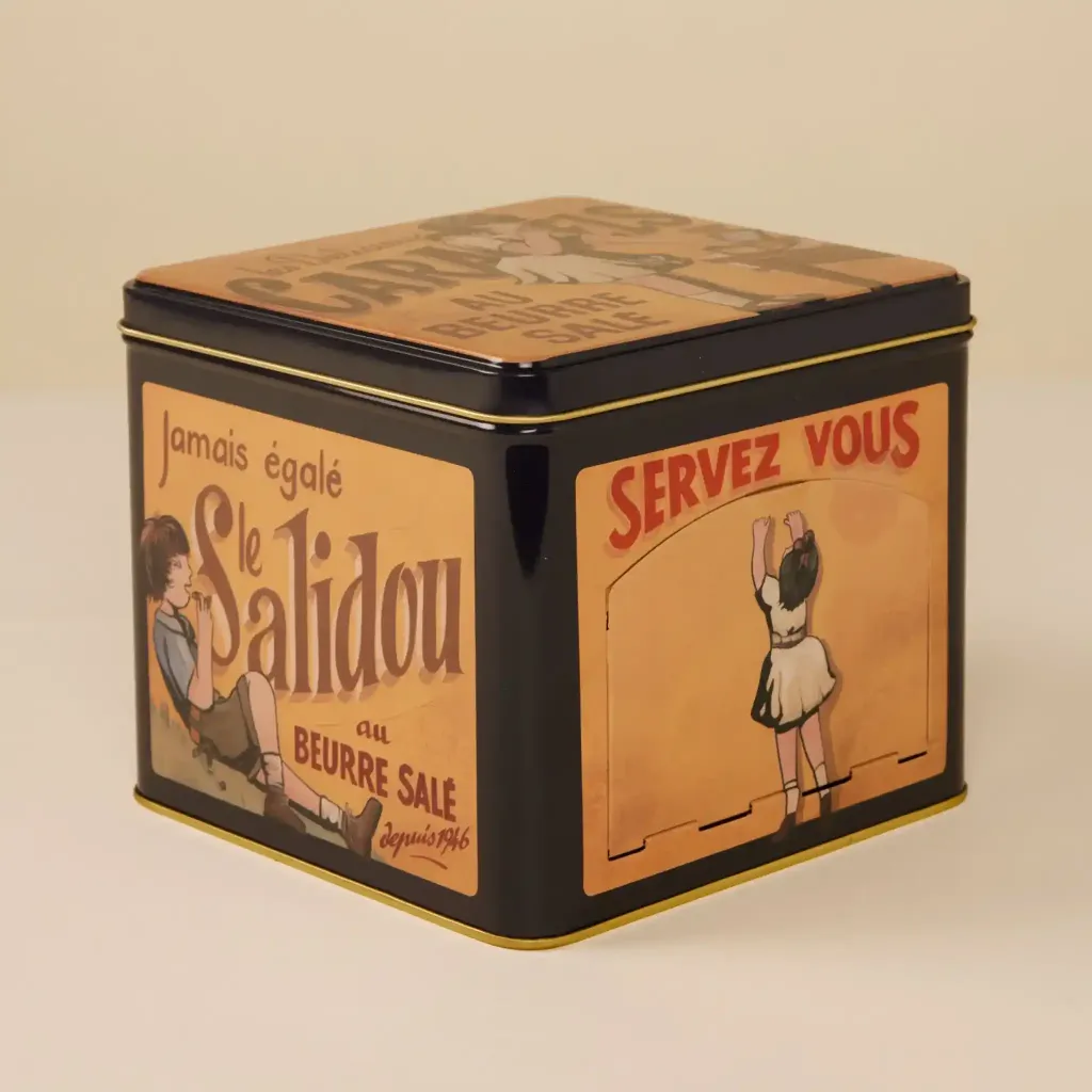 Caramel boite fer servez-vous  500g    armorine