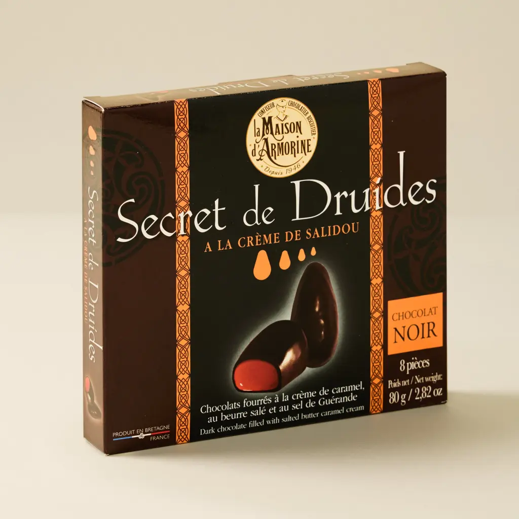 Étui Secret des druides noir 80g