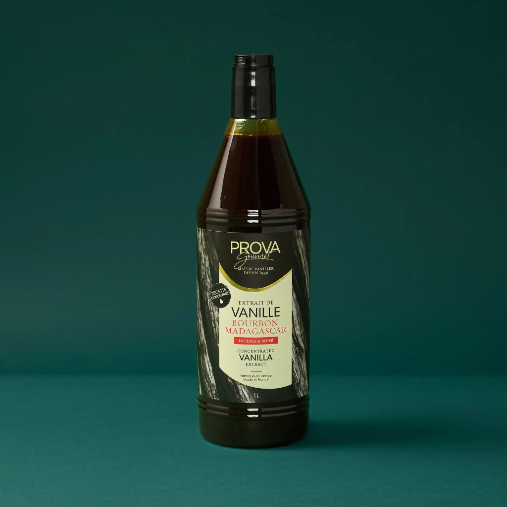 Extrait de vanille concentration 400g/litre  1 litre