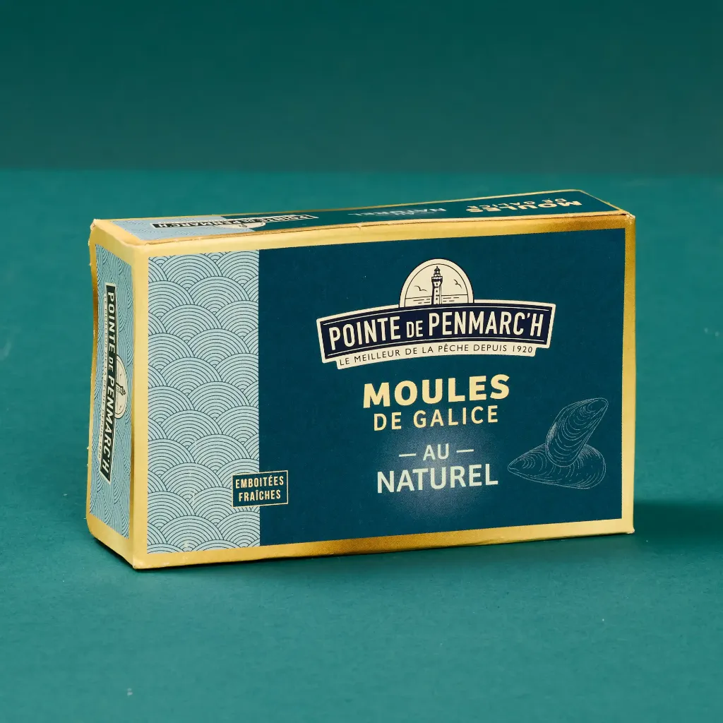 Moules au naturel 1/6 penmarch