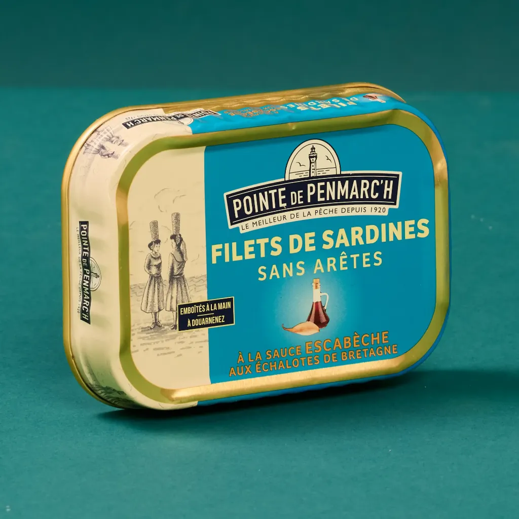 Filets de sardines escabèche 100g penmarch