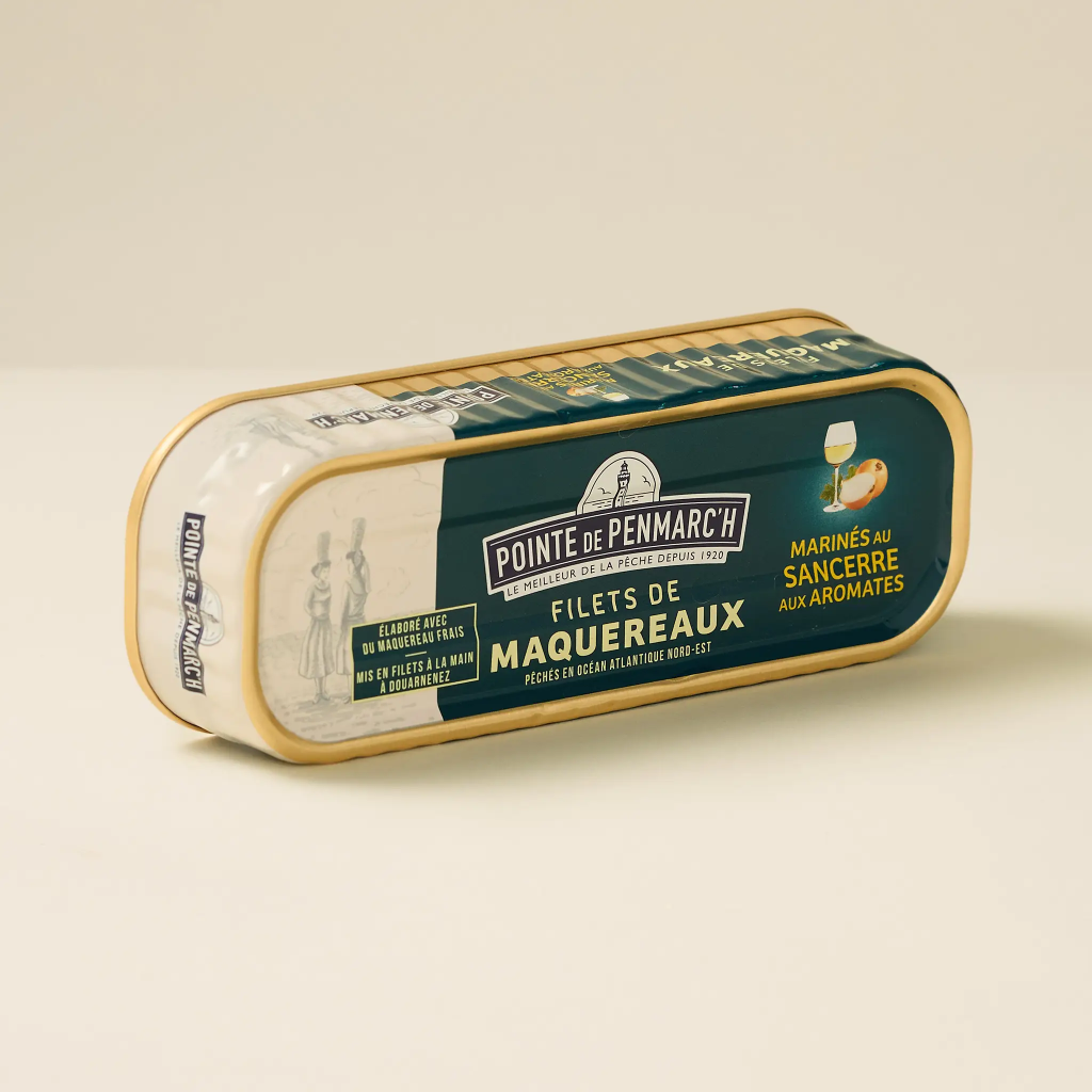 Mackerel fillets Sancerre 176g Penmarch
