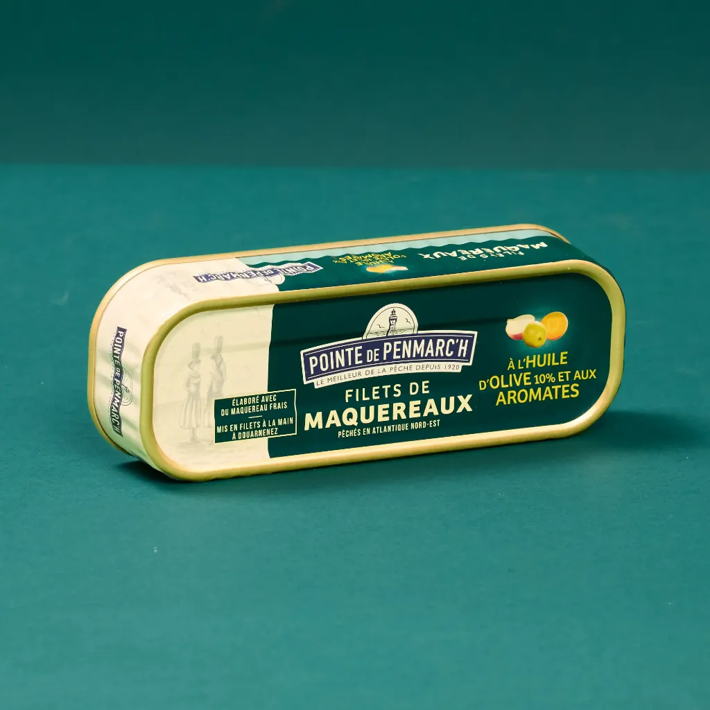 Maquereaux h.olive arômates 169g penmarch