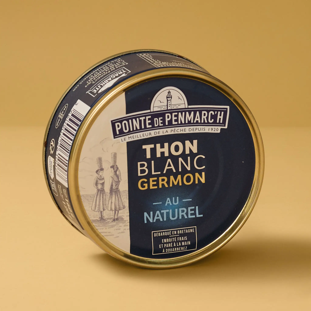 White tuna in brine 160g Penmarch
