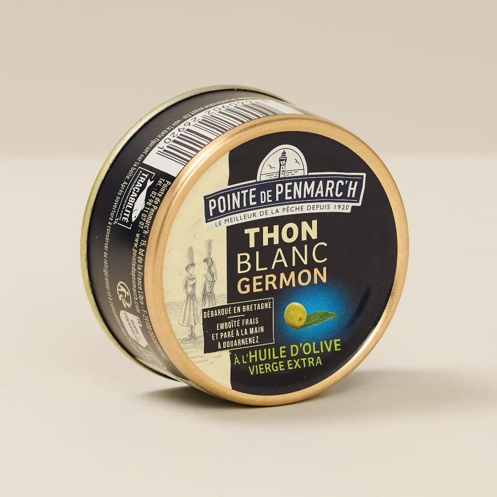 Thon blanc huile d'olive 80g penmarch