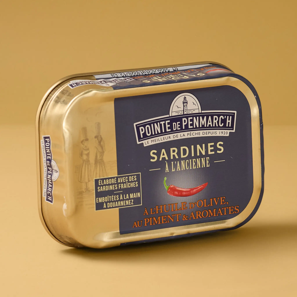 Sardines with chili pepper and herbs 115g Penmarch