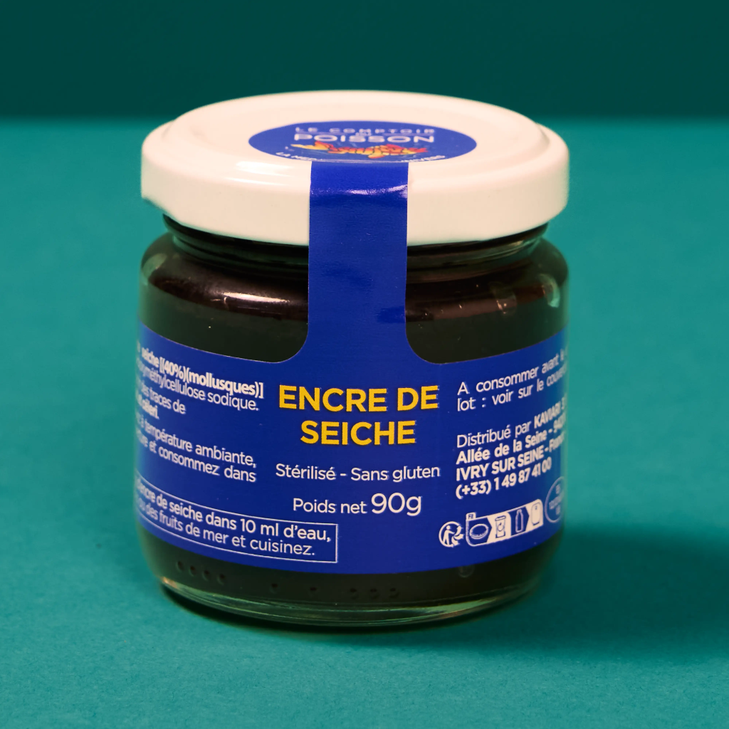 KAVIARI Natural Cuttlefish Ink 90g Jar
