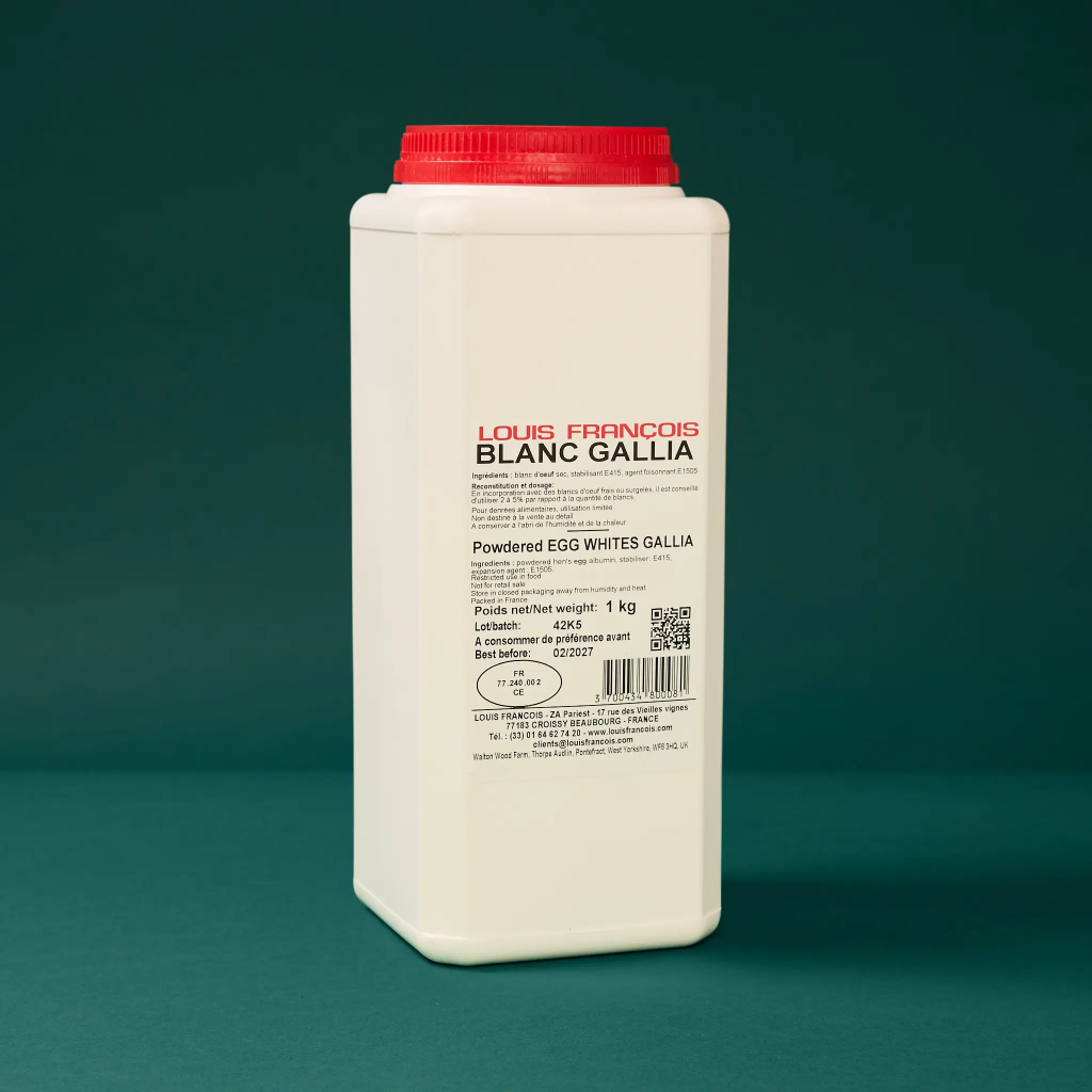 Gallia powdered egg white 1 kg Louis Francois