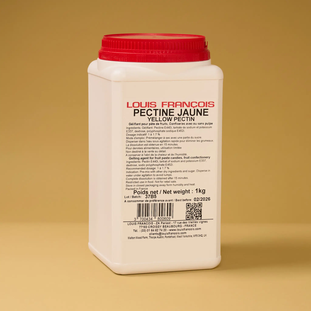 Pectine prise lente ruban jaune 1kg Louis Francois