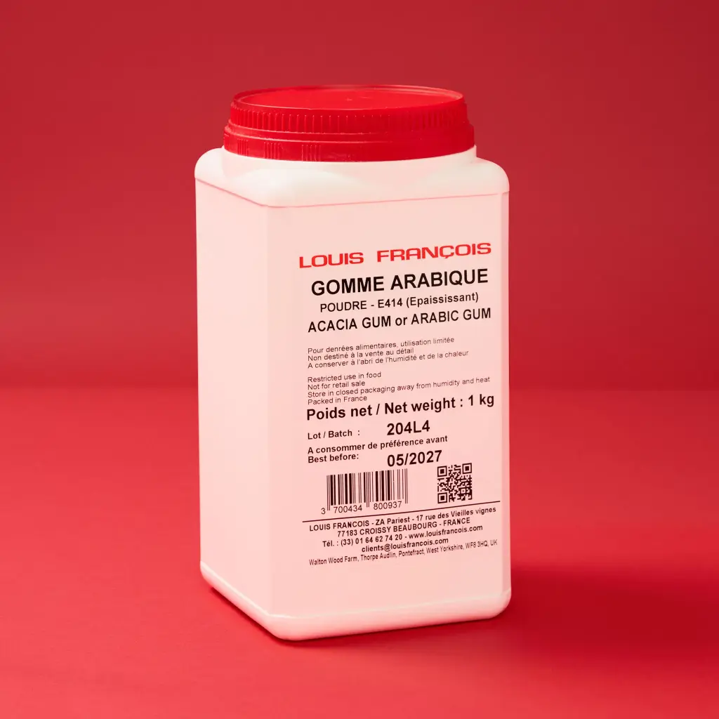 Gomme arabique poudre 1kg Louis Francois
