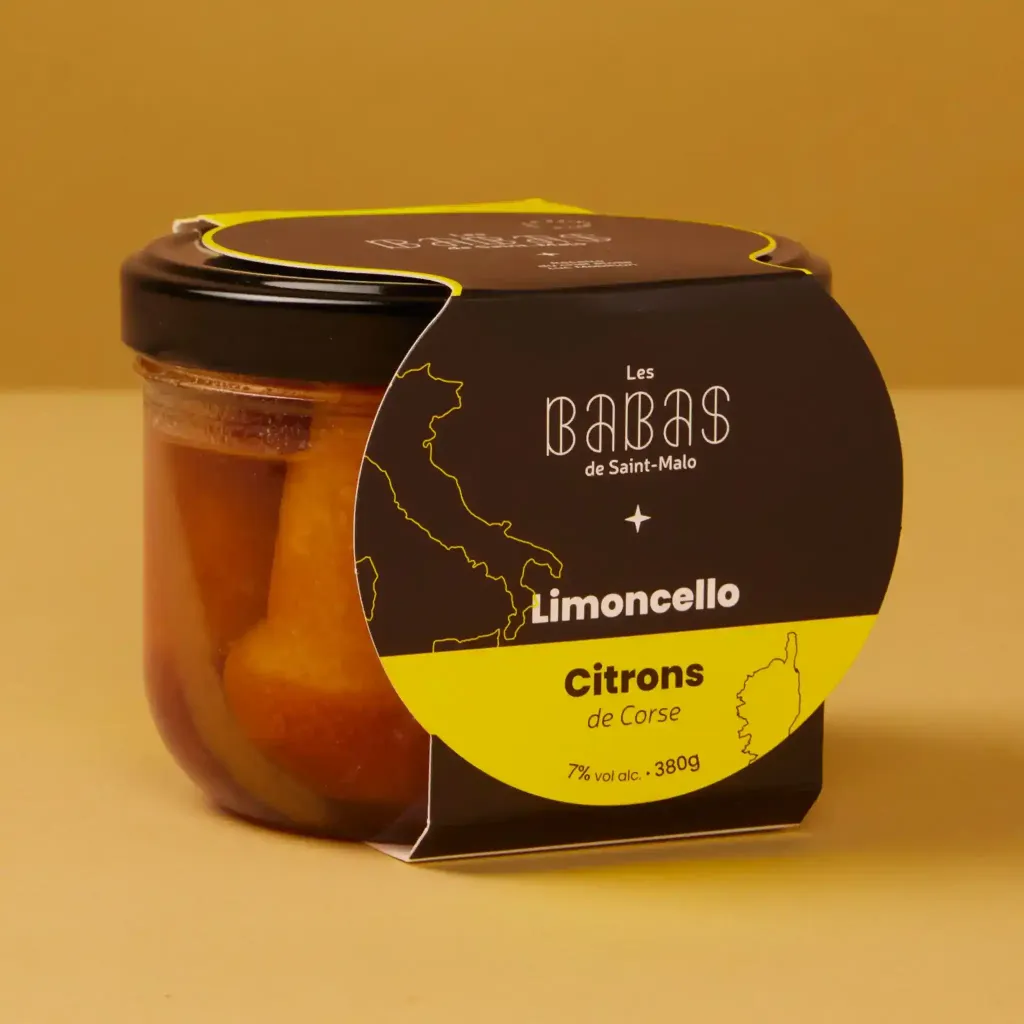 Babas au limoncello corse pot 380g    baba