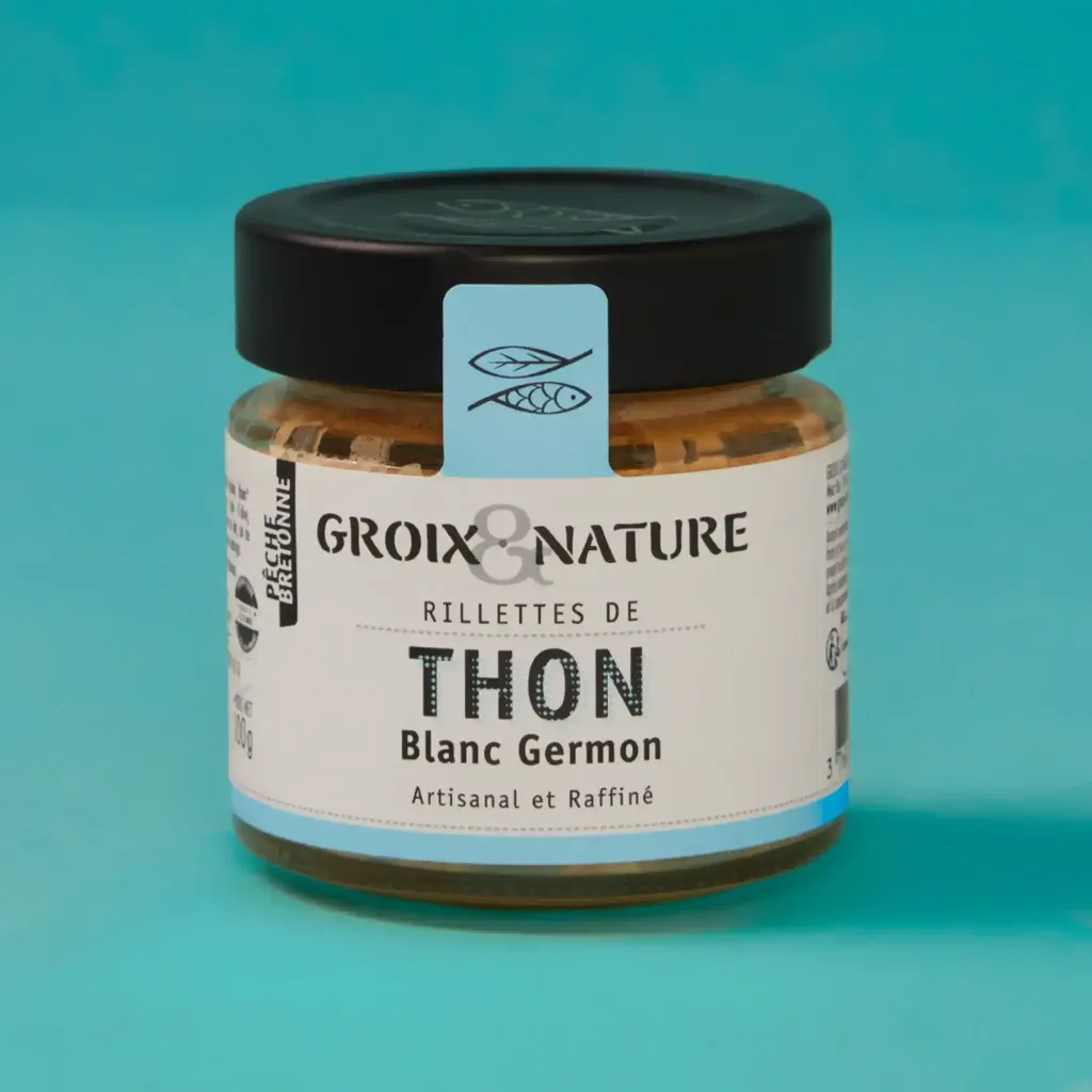 Rillettes de thon blanc germon 100g groix et nature