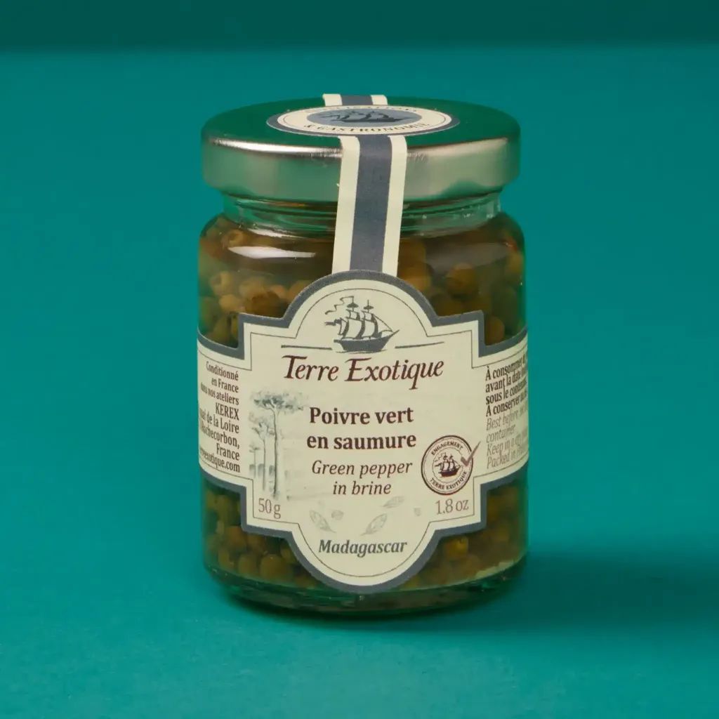 Poivre vert de penja en saumure 50g