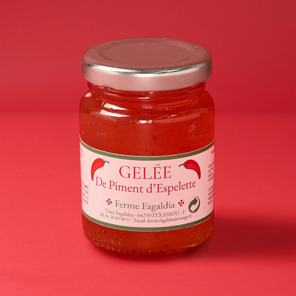 Espelette AOC chili pepper jelly 90g