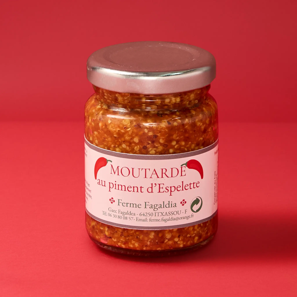 Moutarde Espelette 90g