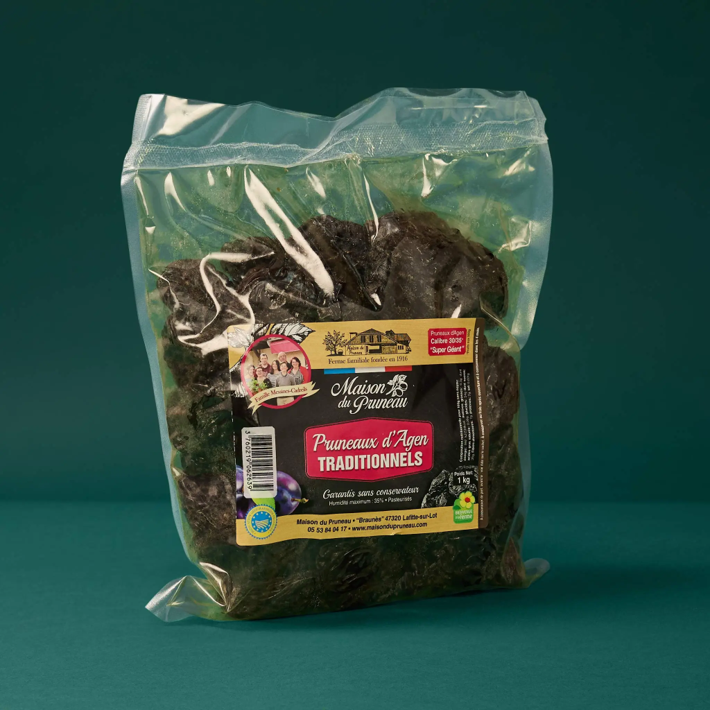 Natural prunes 30/35 1kg