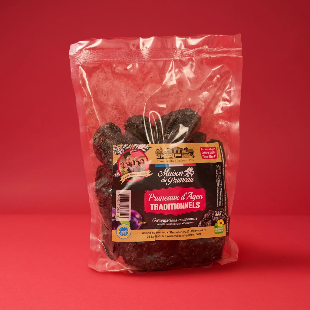 Natural prunes 30/35 500g