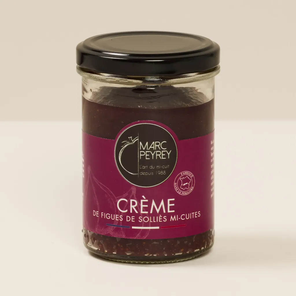 Crème figues sollies mi-cuites 180g marc peyrey
