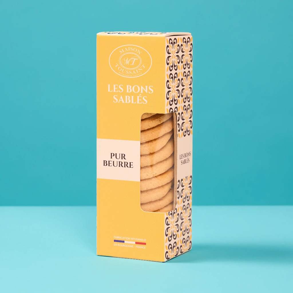 Bons sablés nature beurre 160g Toussaint