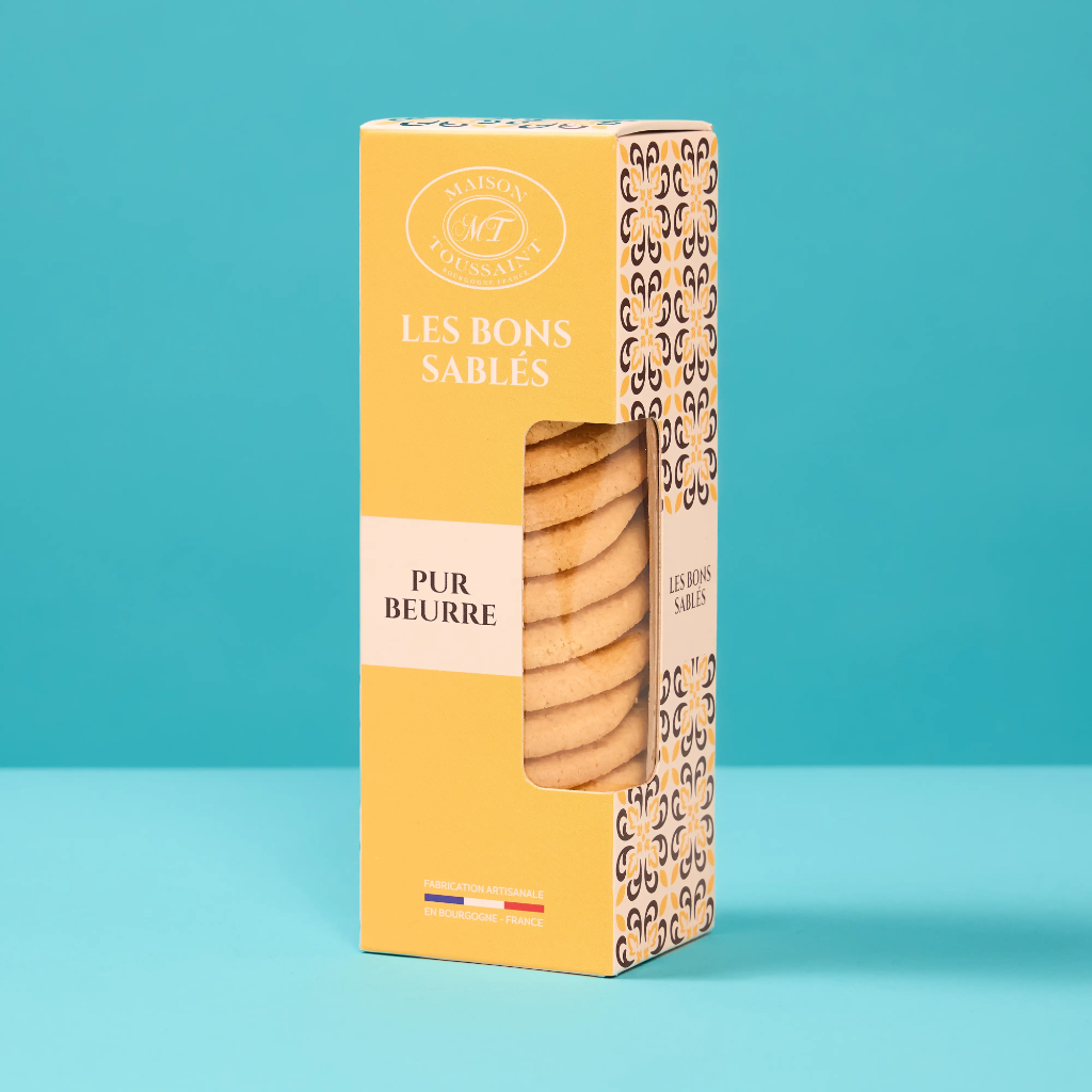 Bons sablés nature beurre 160g Toussaint